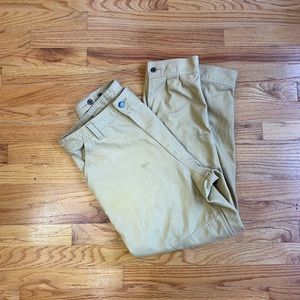 Women's All Seasons Hemp Canvas Double Knee Workwear Pants - 12 Short